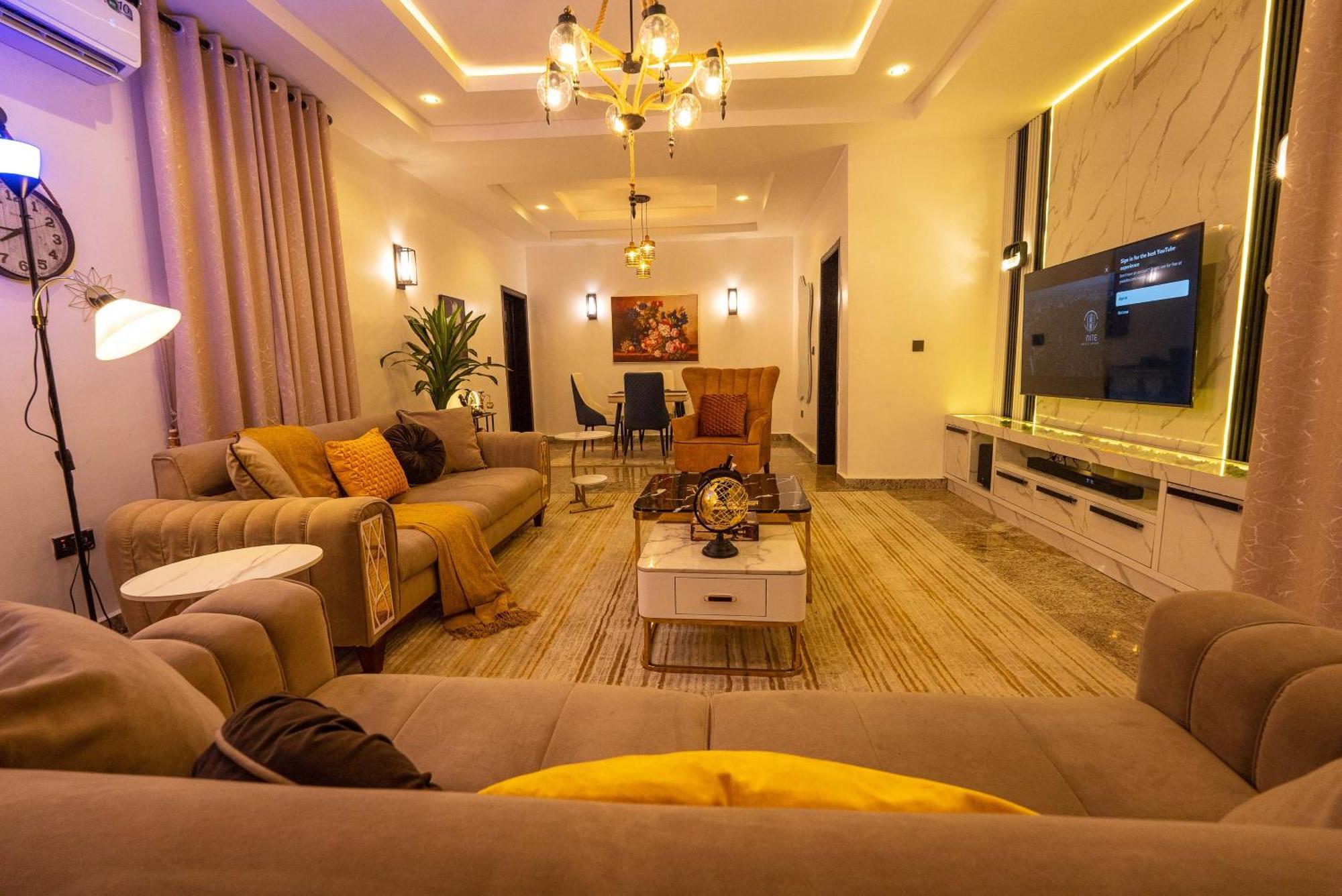 Cozy Leisure Apartment Abuja Exterior foto