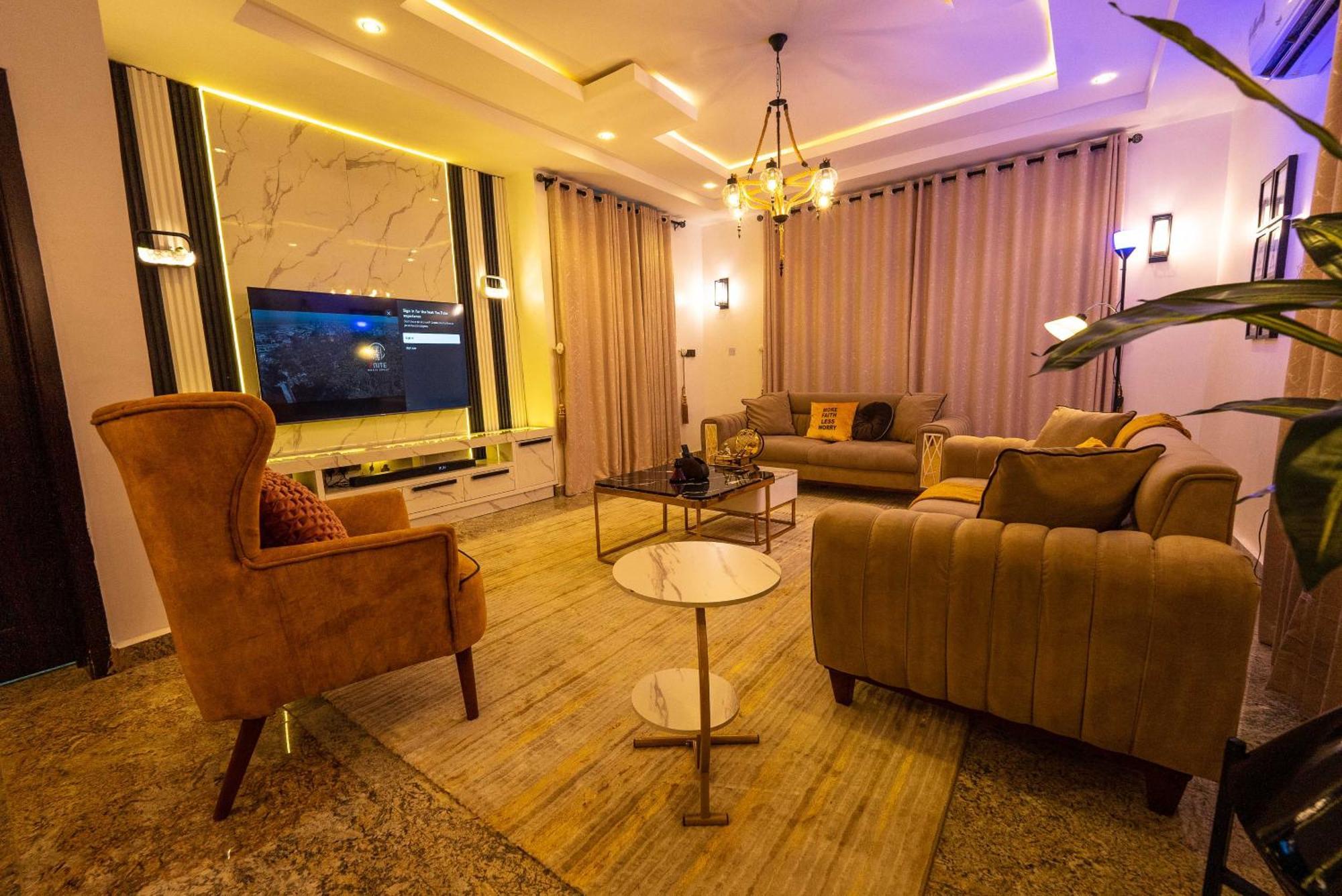 Cozy Leisure Apartment Abuja Exterior foto