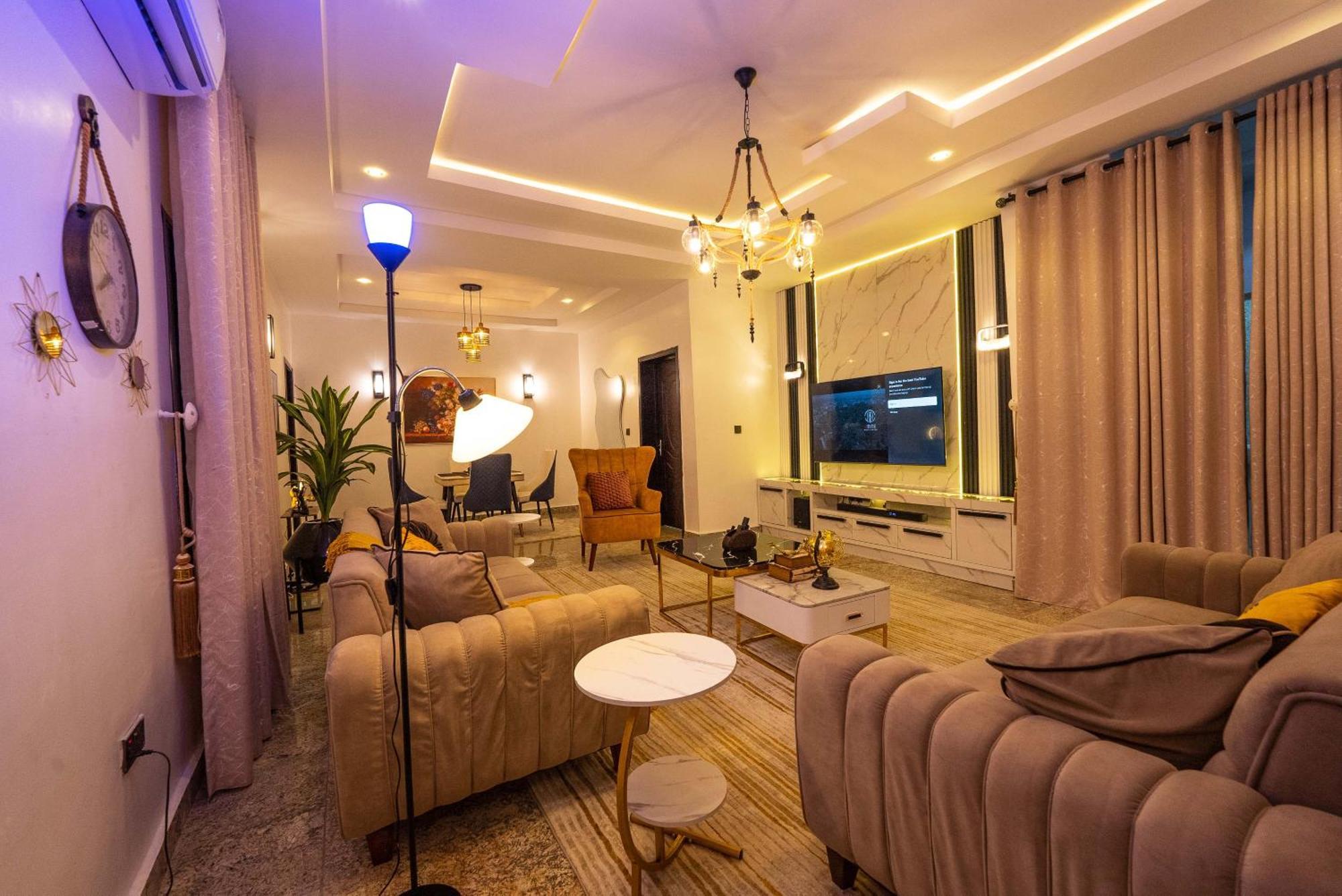 Cozy Leisure Apartment Abuja Exterior foto
